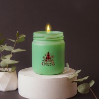 Yılbaşı Temalı Mum